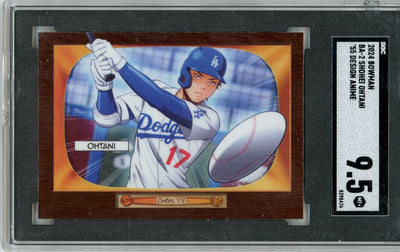 Baseball Bowman Shohei Ohtani 2024 Bowman 1955 Anime Design SGC 9.5