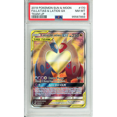 Pokémon Pokemon Graded: Latias & Latios GX PSA 8