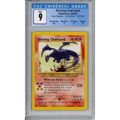 Pokémon Pokemon Graded: Shining Charizard CGC 9