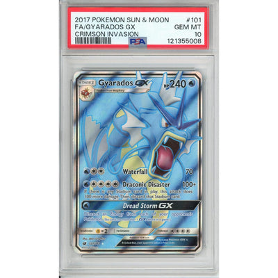 Pokémon Pokemon Graded: Gyarados GX PSA 10