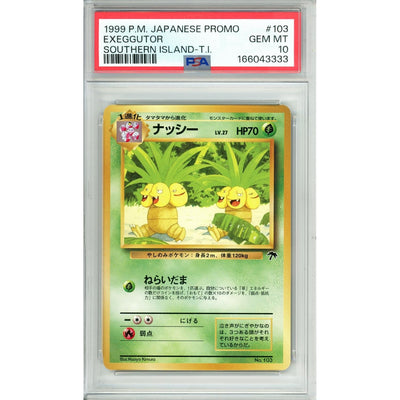 Pokémon Pokemon Graded: Jp Exeggutor #103 Southern Islands (1999) PSA 10