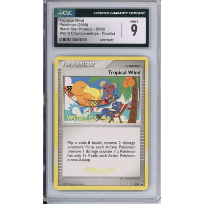 Pokémon Pokemon Graded: Tropical Wind #Dp25 Black Star Promo World Championships 2008 Finalist CGC 9