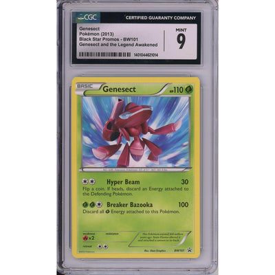 Pokémon Pokemon Graded: Genesect #Bw101 Genesect And The Legend Awakened Promo (2013) CGC 9