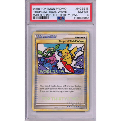 Pokémon Pokemon Graded: Tropical Tidal Wave PSA 8