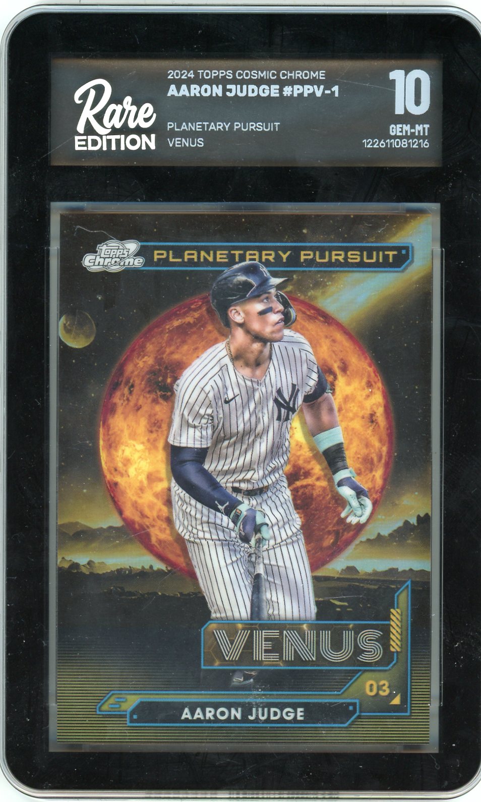 Baseball Topps Aaron Judge 2023 Topps Cosmic Chrome Planetary Pursuit Venus Rare Edition 10