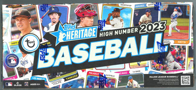 Baseball Topps 2023 Topps Heritage High Number Baseball Hobby 12 Box Case