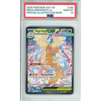 Pokémon Pokemon Graded: Mega Dragonite EX 290/217 Ascended Heroes (2026) PSA 10