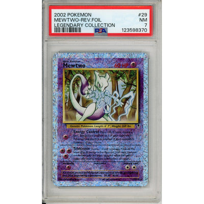 Pokémon Pokemon Graded: Mewtwo 29/110 Legendary Collection (2002) Rev. Foil PSA 7