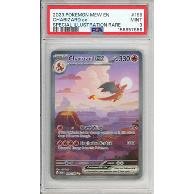 Pokémon Pokemon Graded: Charizard EX 199/165 Scarlet & Violet (2023) SIR PSA 9