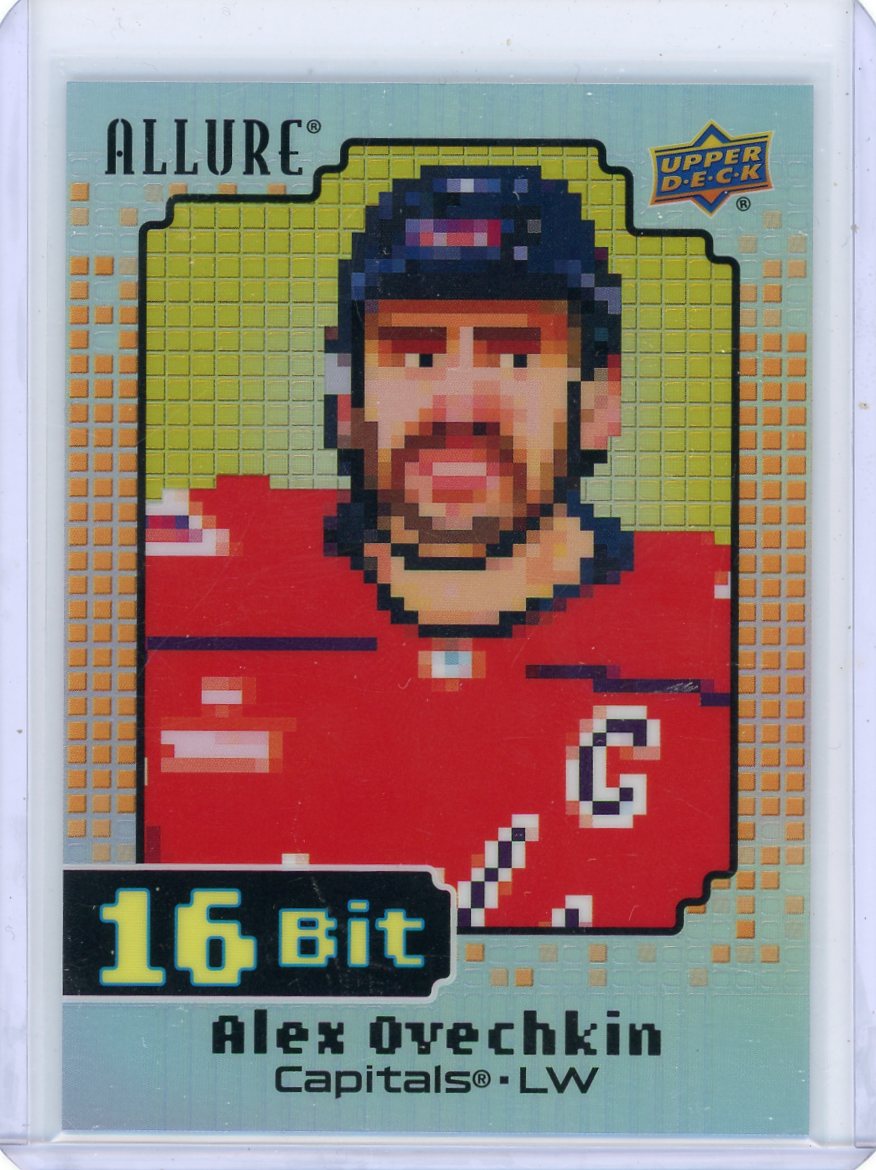 Hockey Upper Deck Alex Ovechkin 2023-24 Upper Deck Allure 16 Bit SP