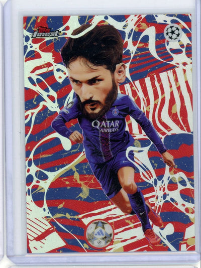 Soccer Topps Khvicha Kvaratskhelia 2025-26 Topps Finest Headliners SSP #Hl-8