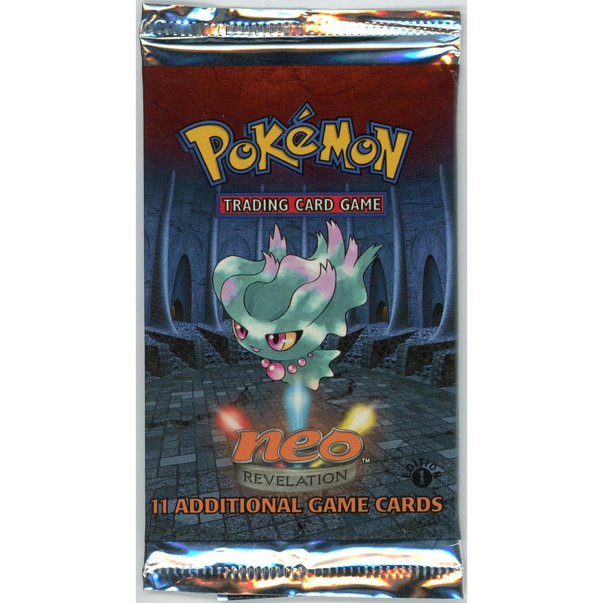 Pokémon Pokemon: Sealed Neo Revelation 1st Edition Booster Pack (Misdreavus Artwork)