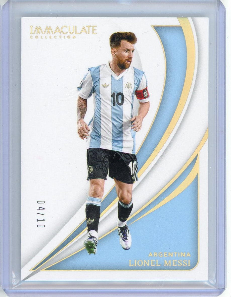 UFC MMA Panini Lionel Messi 2024-25 Panini Immaculate Collection #'D 04/10