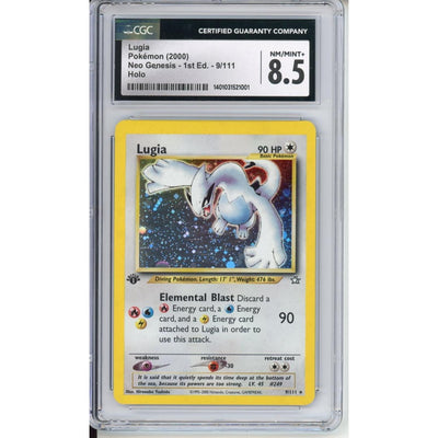 Pokémon Pokemon Graded: Neo Genesis 1st Edition Lugia CGC 8.5