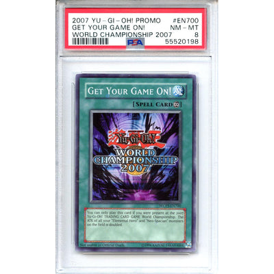 Yu-Gi-Oh Yu-Gi-Oh! Graded: Get Your Game On! World Championship Promo (2007) PSA 8