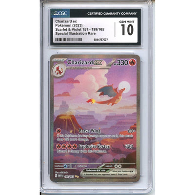 Pokémon Pokemon Graded: Charizard EX CGC 10