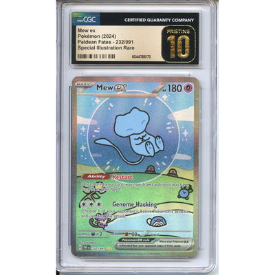 Pokémon Pokemon Graded: Shiny Mew EX CGC Pristine 10
