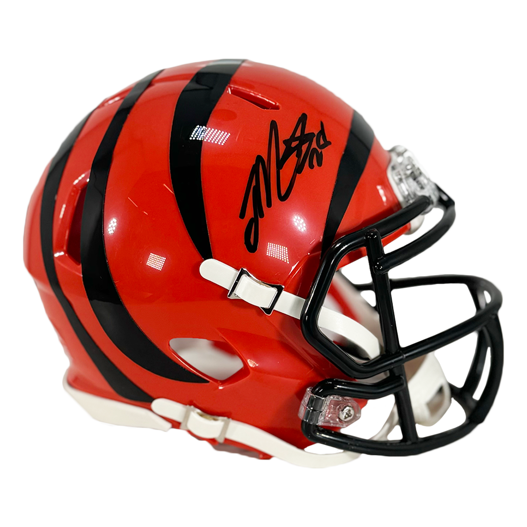 Joe Mixon Signed Cincinnati Bengals Speed Mini Football Helmet (Jsa)