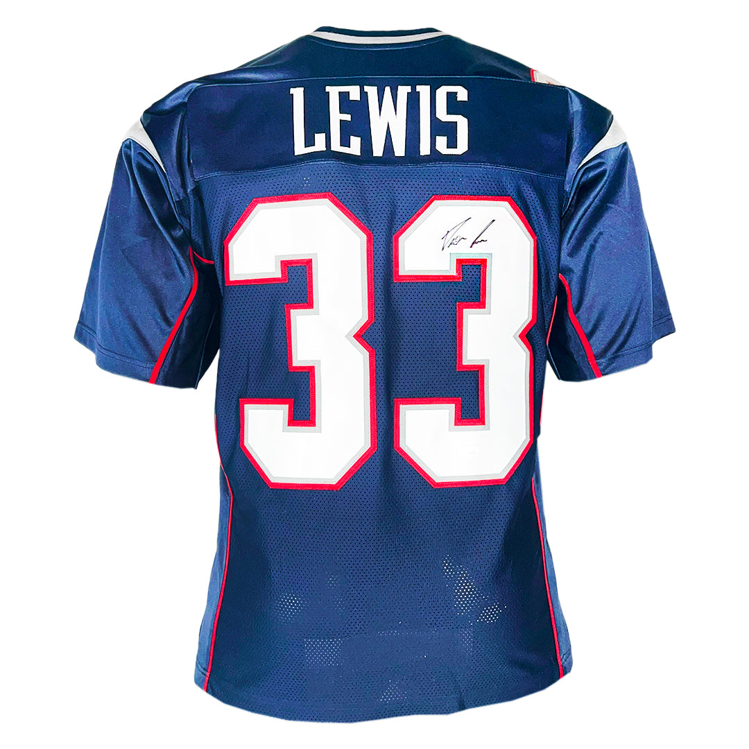 Dion Lewis Signed New England Navy Football Jersey (Jsa)