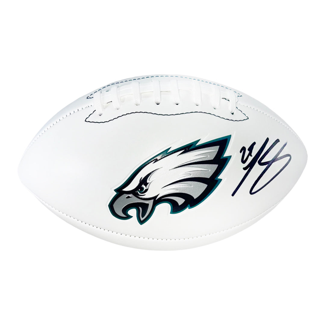 Lesean Mccoy Signed Philadelphia Eagles Official NFL Team Logo Football (Beckett)