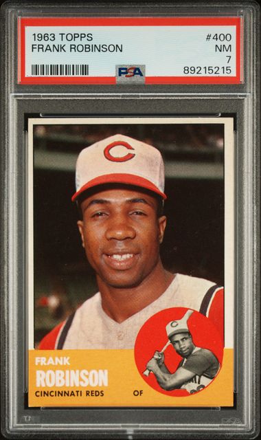 Baseball Topps Frank Robinson 1963 Topps #400 PSA 7