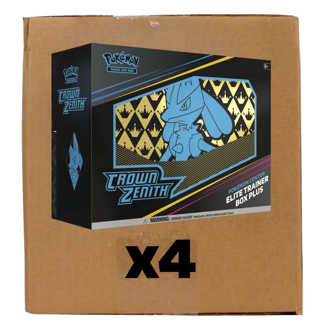 Sealed Case Crown Zenith Pokémon Center Elite Trainer Box +