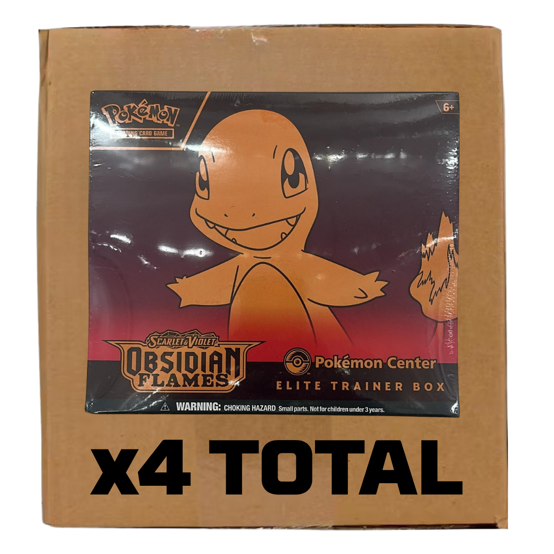 Sealed Case Obsidian Flames Pokemon Center Elite Trainer Box - Sv03