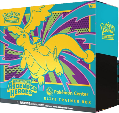 Pokémon Pokemon Mega Evolution - Ascended Heroes Pokemon Center Elite Trainer Box (Exclusive)