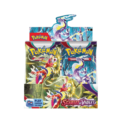 Pokemon TCG - Scarlet & Violet - Base Set - Display Case (6x Booster Boxes)