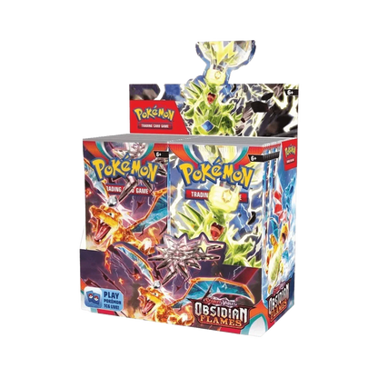 Pokemon TCG - Scarlet & Violet - Obsidian Flames - Display Case (6x Booster Boxes)