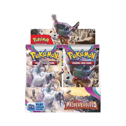 Pokemon TCG - Scarlet & Violet - Paldea Evolved Display Case (6x Booster Boxes)