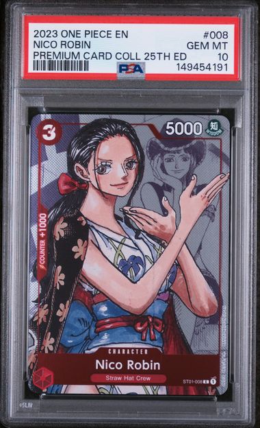 Pokémon PSA 10 Nico Robin