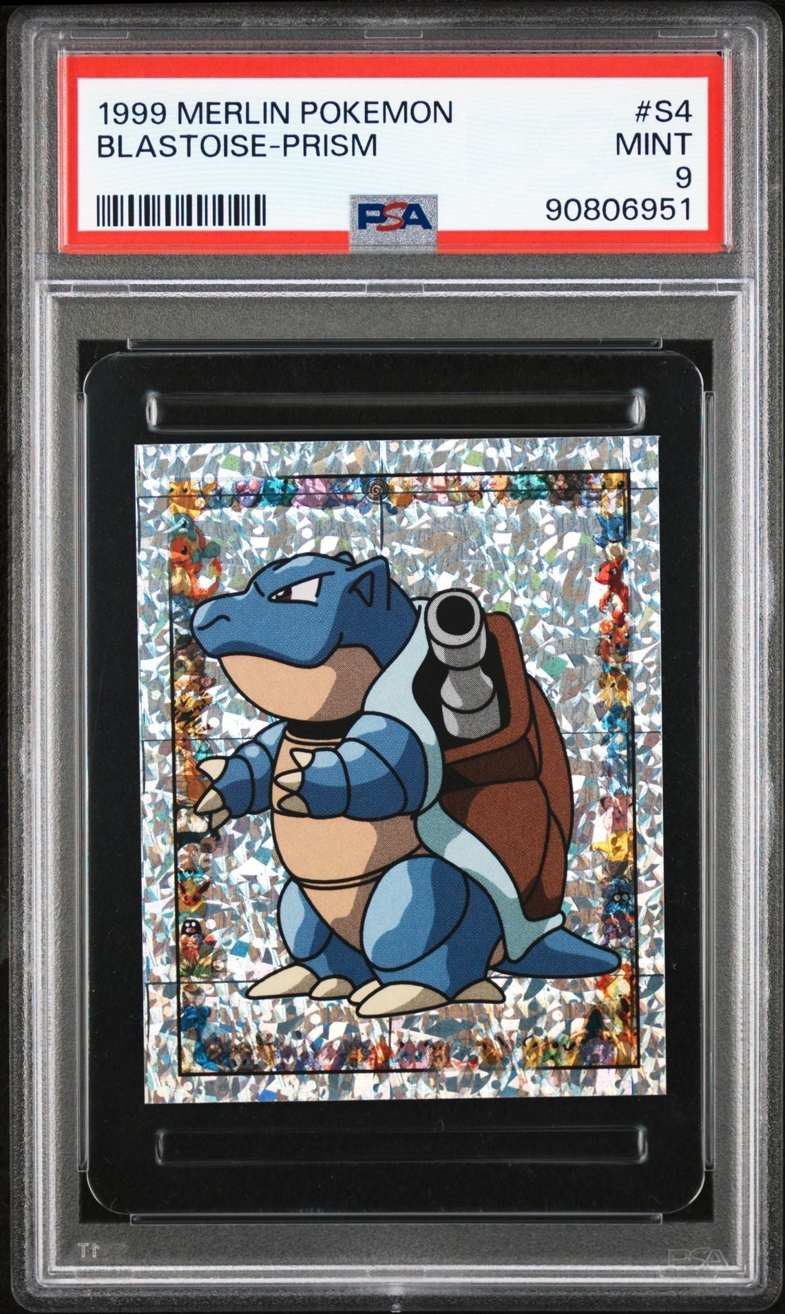 PSA (Mint 9) Blastoise - Prism #S4 - Merlin Pokémon (#90806951)