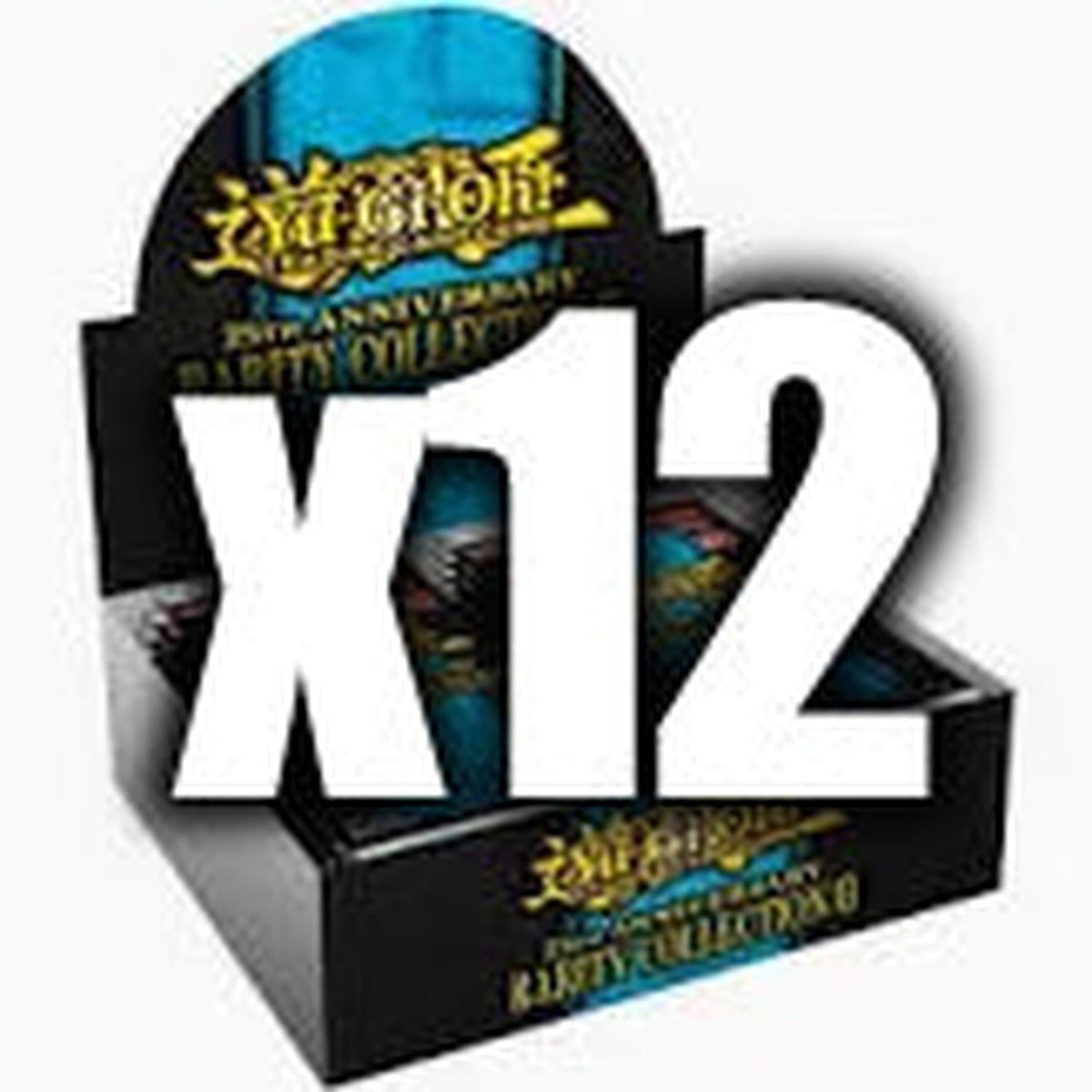 Yu-Gi-Oh Yugioh: Rarity Collection 2 Booster Case (12 Boxes) - 1st Edition