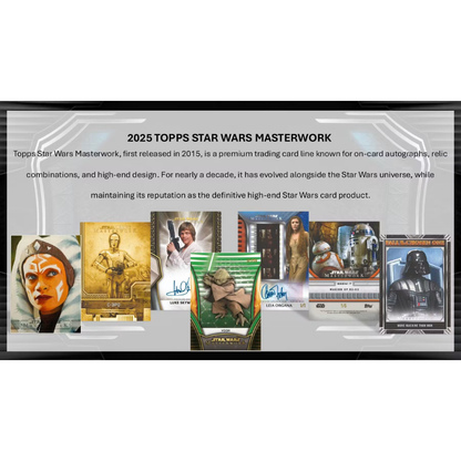 2025 Topps Star Wars Masterwork Hobby Box