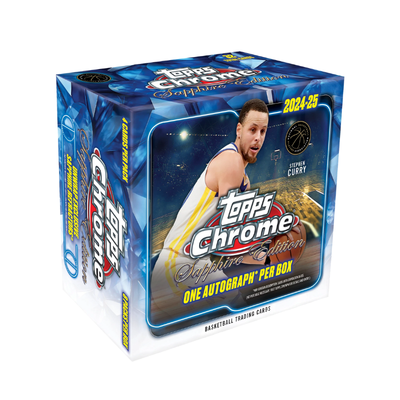 Basketball Topps 2024/25 Topps Chrome Basketball Sapphire Edition Box