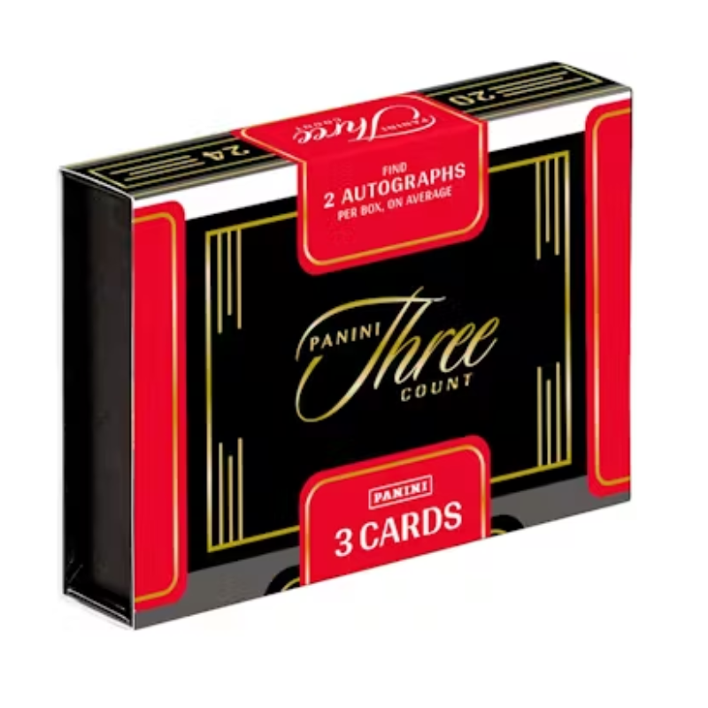 WWE Wrestling Panini 2024 Panini Three Count WWE Wrestling Hobby Box