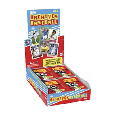 Baseball Topps 2024 Topps Archives Baseball Hobby 10 Box Case