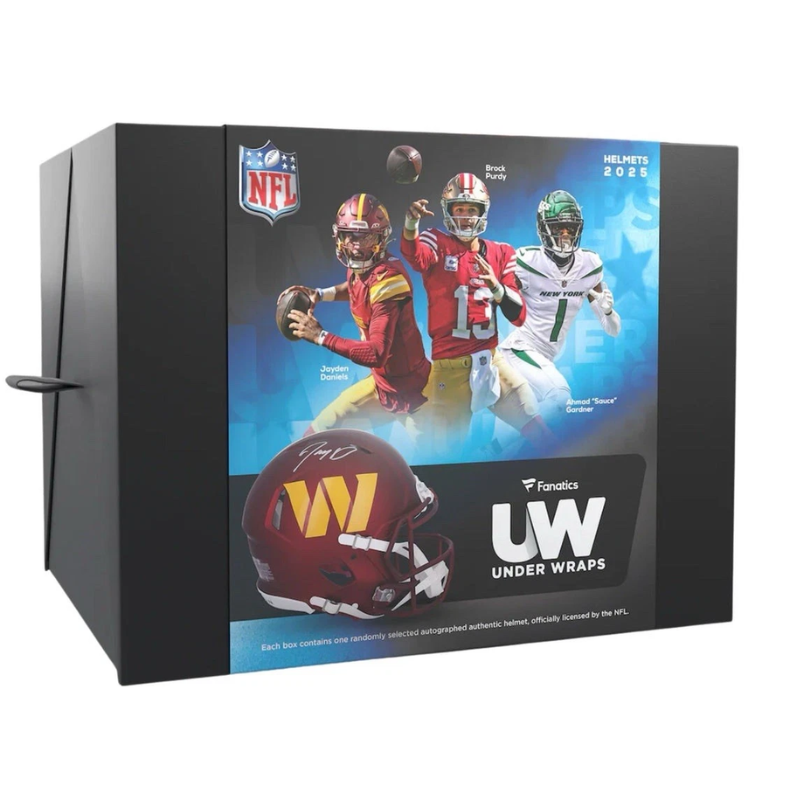 Football 2025 Fanatics Under Wraps Mini Helmet