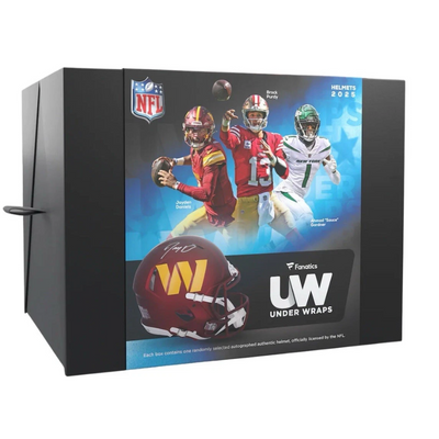 Football 2025 Fanatics Under Wraps Mini Helmet