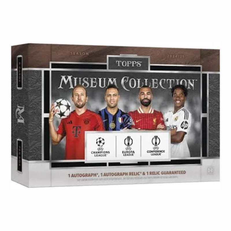 2024/25 Topps Uefa Club Competitions Museum Collection Soccer Hobby Box