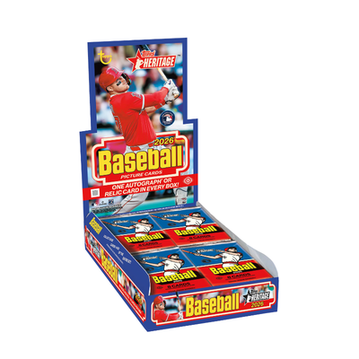 Baseball Topps 2026 Topps Heritage Baseball Hobby 12 Box Case