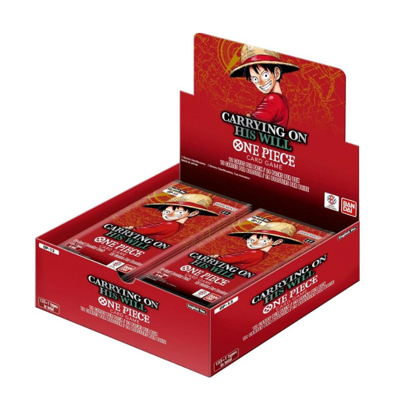 One Piece Carrying On His Will Booster Box Op13