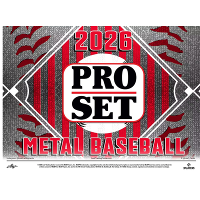 Baseball 2026 Leaf Pro Set Metal Baseball Jumbo Box