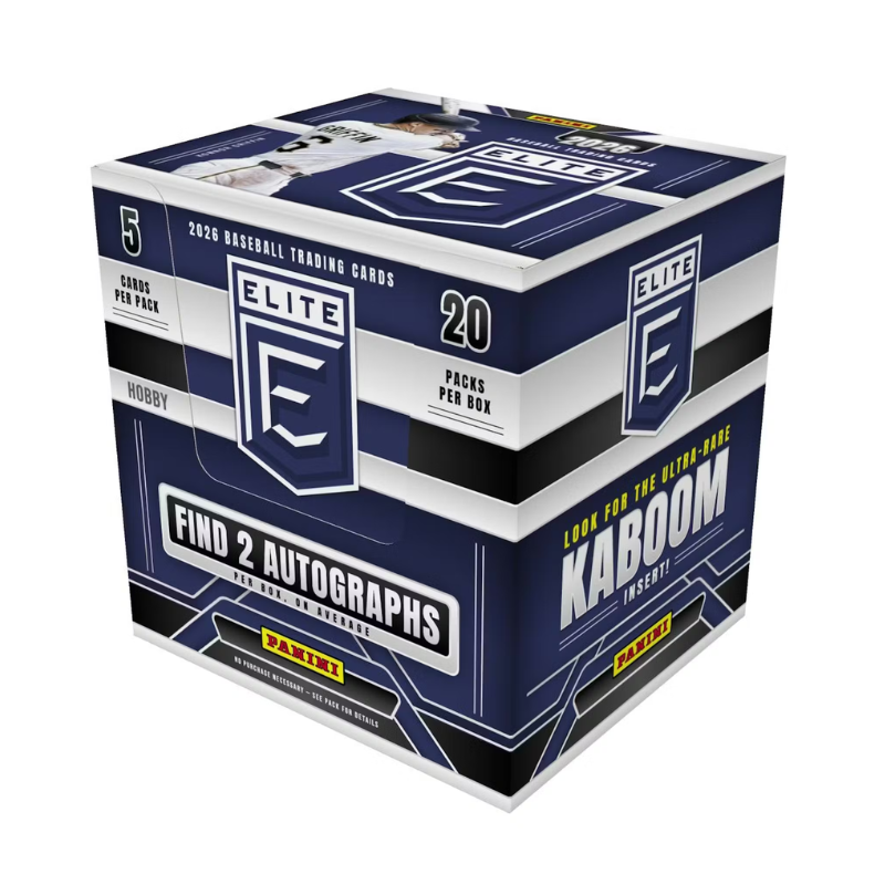Baseball Panini 2026 Panini Donruss Elite Baseball Hobby 12 Box Case