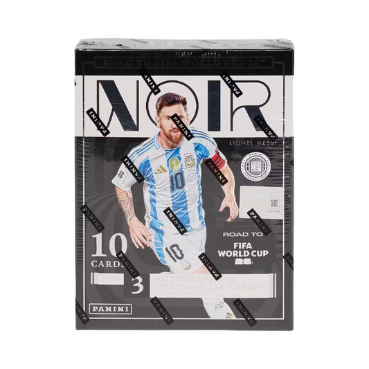 2025/26 Panini Noir Road to World Cup Soccer Hobby International Box