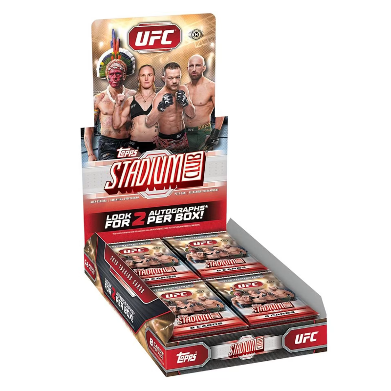 2026 Topps Stadium Club UFC Hobby 12 Box Case