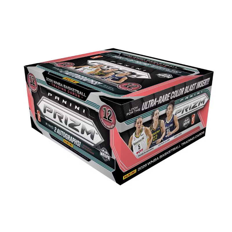 2026 Panini Prizm Wnba Basketball Hobby 12 Box Case
