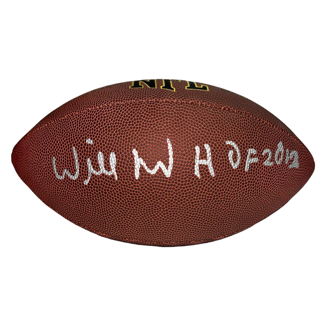 Willie Roaf Signed Wilson Official NFL Replica Football (Jsa)