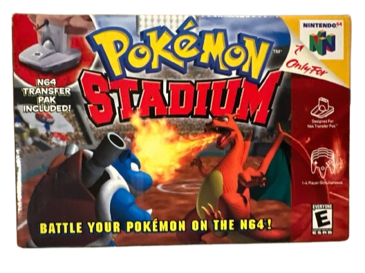 Pokémon Pokemon Stadium N64 Transfer Pak Included